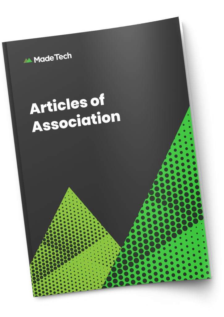 Made Tech Articles of Association document cover