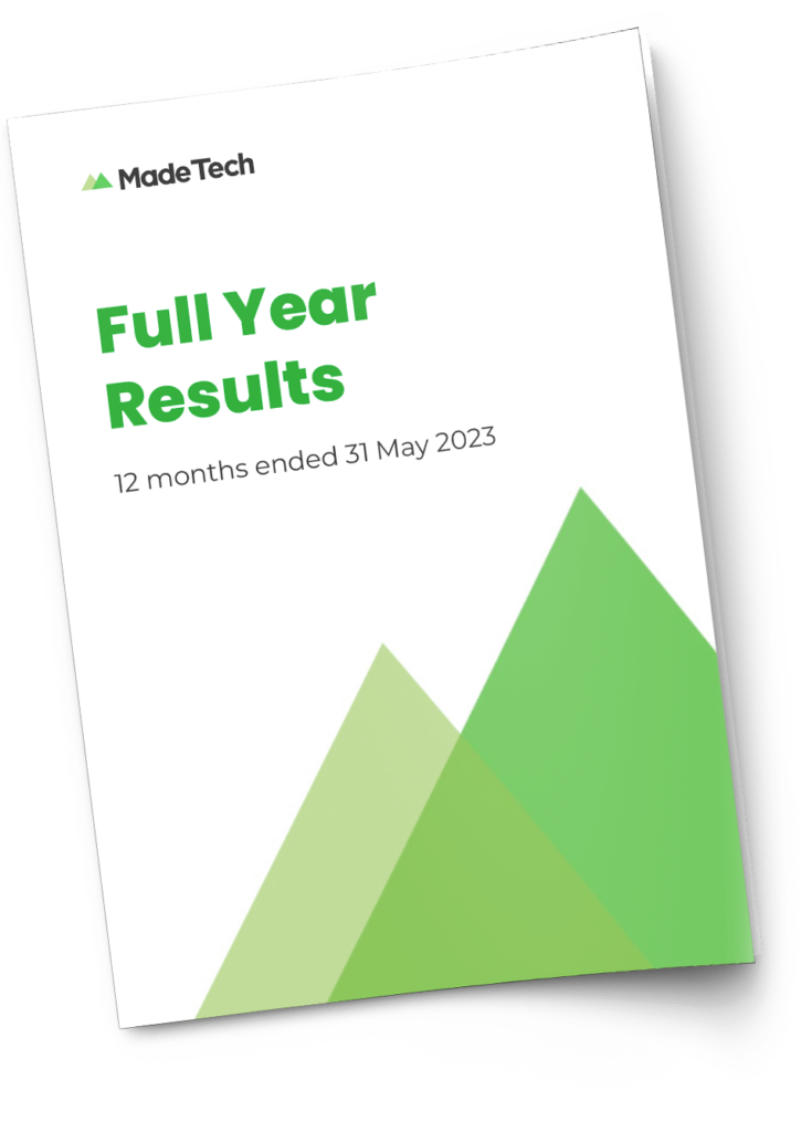 Full Year Results 12 months ended 31 May 2023