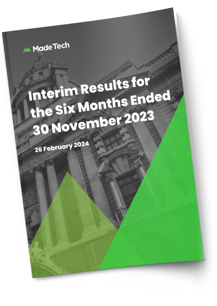 Interim Results for the six months ended 30 November 2023