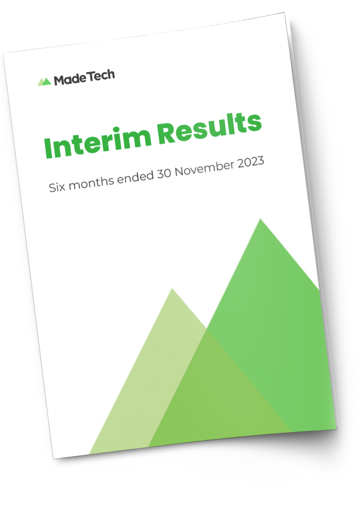 Interim results presentation for the six months ended 30 Nov 2023