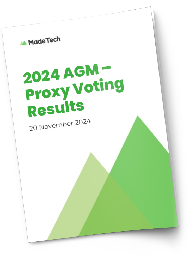 2024 AGM – Proxy Voting Results